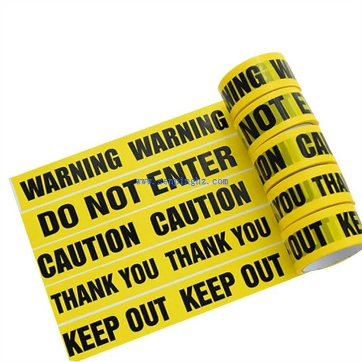 yellow Crime Scene Police Tape