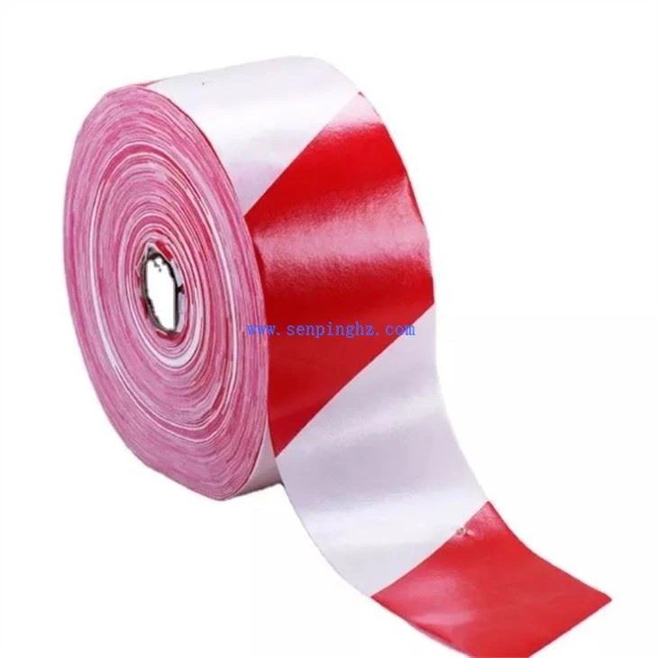 red white hazard tape